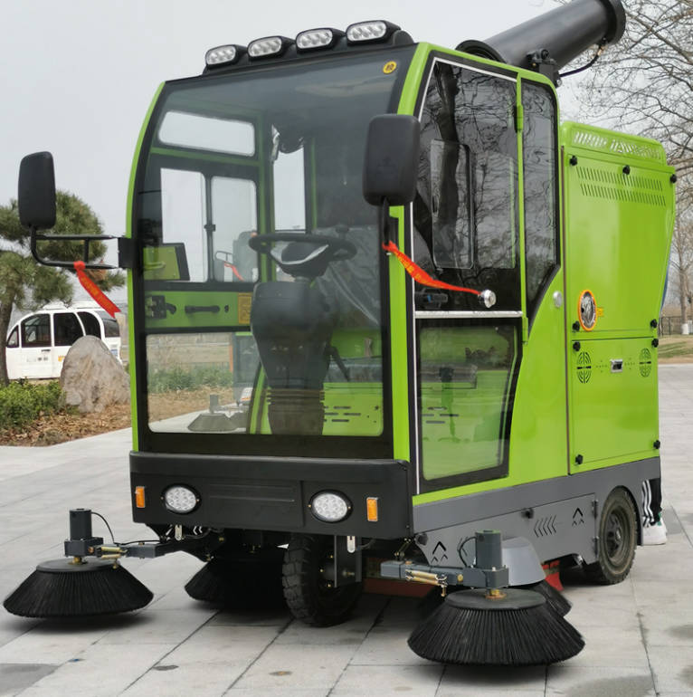 淄博道路清洁广泛应用电动环卫清扫车